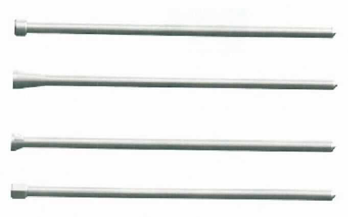 "Nietdorn";

- je nach Ausführung entweder ca. 485 oder 510 mm langer Stift aus Stahl, mit einem
  Durchmesser zwischen 0,5 und 2,5 mm, an einem Ende mit einem spezifisch
  geformten Kopf versehen

- zum Einsetzen in eine von Hand zu führende mit Druckluft (pneumatisch) betriebene 
  Nietpistole (nicht Gegenstand dieser vZTA); der Nietdorn dient dort dem Verformen und
  damit dem Setzen von Magazin-Blindnieten unterschiedlicher Formen und Größen aus Metall

Abbildung siehe Anlage.

Derartige Erzeugnisse gehören als "andere auswechselbare Werkzeuge zur Verwendung in mechanischen oder nicht mechanischen Handwerkzeugen oder in Werkzeugmaschinen, mit arbeitendem Teil aus unedlem Metall, für die Metallbearbeitung" zur Codenummer 8207 9091 00 0 des Zolltarifs (ZT).