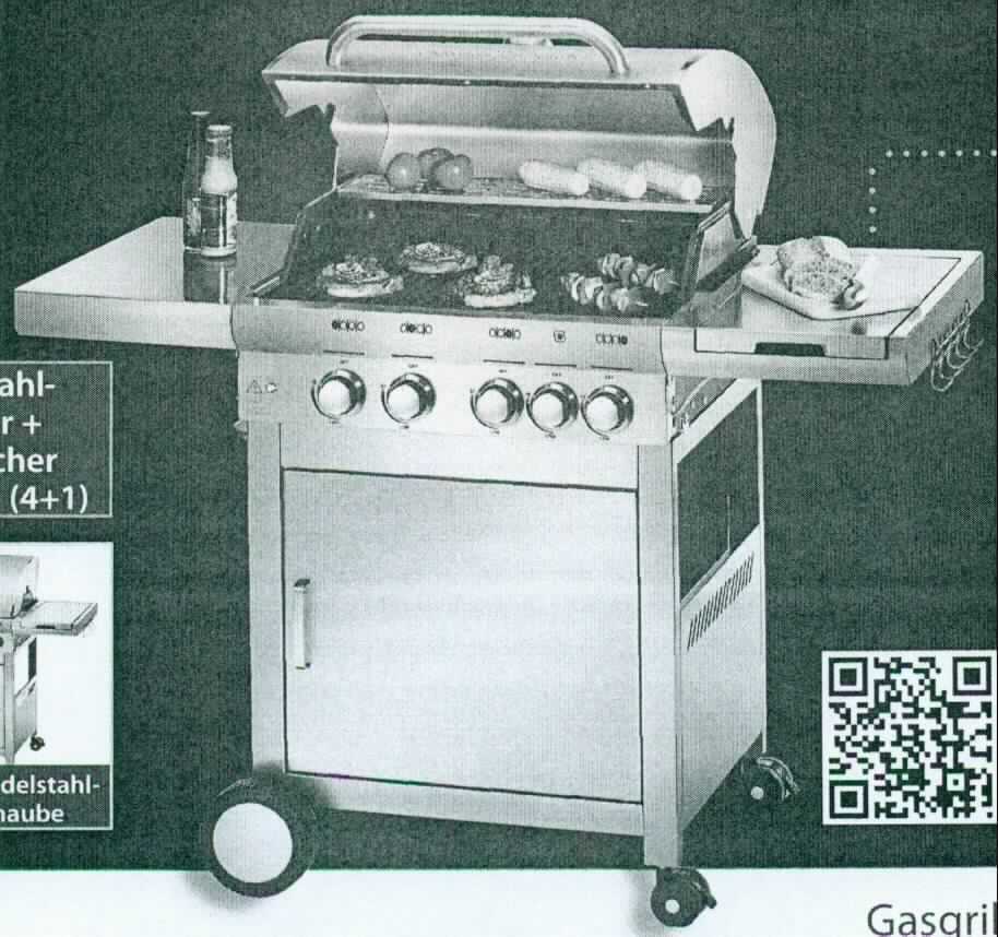 Es handelt sich um einen mit Flüssiggas betriebenen ca. 1145 x 1335 x 520 mm großen Grill i. W. aus Stahl.
Der Grill besteht aus einem schrankähnlichen Gehäuse mit zwei festen und zwei drehbar gelagerten Kunststoffrollen an den Standbeinen, einer nach vorne zu öffnenden Tür, zum Einstellen einer 5 kg Gasflasche (Nicht Gegenstand der vZTA), einem Bedienfeld mit fünf Bedienelementen, zwei seitlichen Abstellflächen, wobei in einer eine separate Kochstelle untergebracht ist, fünf Haken für Grillzubehör an der Seite sowie einem Haubendeckel mit integrierter Temperaturanzeige für die Grillfläche. Die Grillfläche (ca. 640 x 440 mm) besteht aus vier Brennstellen, zwei Grillrosten, einer Wendegussplatte und einem Warmhalterost.
Der Grill ist für einen Anschlussdruck von 50mbar (Propan- / Butangas) vorgesehen und mit einem Gasdruckminderer mit Gasschlauch ausgestattet.
-Antragstellerangaben-

Abbildung siehe Anlage.

Derartige Erzeugnisse gehören als "Grillgeräte (Grillvorrichtung) aus Stahl, für Feuerung mit gasförmigen Brennstoffen oder mit Gas und anderen Brennstoffen, ohne Backofen" zur Codenummer 7321 1190 00 0 des Zolltarifs.