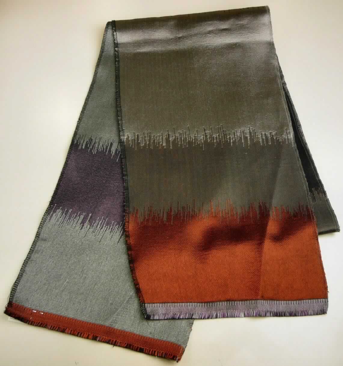 Jacquardgewebe, sog. Stoff Papageno, Artikel 2605, Foto siehe Anlage,
- als Meterware; laut Antrag mit einer Breite von 141 cm,
- laut Untersuchungsergebnis:
-- buntgewebtes Jacquardgewebe,
-- aus Kettgarnen aus Seide, aus Schussgarnen aus Seide, aus Schussgarnen aus Viskose-Spinnfasern
   sowie aus nicht hochfesten Schussgarnen aus Viskose-Filamenten; mit einem Gesamtanteil an 
--- Viskose-Filamenten (künstliche Filamente) von 36,5 GHT,
--- Viskose-Spinnfasern (künstliche Spinnfasern) von 27,5 GHT,
--- Seide von 36,0 GHT.

"Gewebe aus Garnen aus künstlichen Filamenten, anderes als in den Unterpositionen 5408 10 bis 5408 24
 genannte, buntgewebt"