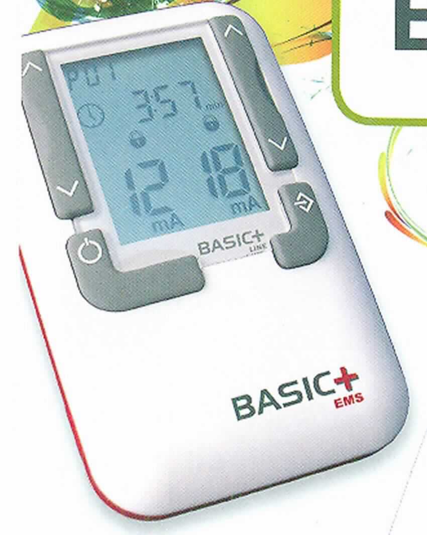 Sog. BASIC+EMS-System, bestehend aus einem batteriebetriebenen (beigefügter 9 V-Block) Impulsgenerator mit digitalem Zwei-Kanal-System (0 - 60 mA pro Kanal) in einem rechteckigen Gehäuse mit LC-Display, eingerahmt von vier Bedientasten, mit Anschlussbuchsen für zwei beigefügte Kabel, die mit vier wiederverwendbaren Klebelektroden zur Befestigung auf der Haut verbunden werden. Beigefügt sind zwei PE-Beutel mit je 12 Klebeelektroden verschiedener Größe (d:32 mm, 50 x 50 mm, 50 x 90 mm). Das Gerät verfügt über vier festgelegte (3 oder 20 Min.) Programme zur Paresen-, bzw. Kraft-Rehabilitation oder Muskeltonuspflege, über zwei Programme (u1, u2), die nach Absprache mit dem Arzt/Therapeuten individuell konfigurierbar (5 - 99 Min.) sind sowie über einen Therapiespeicher zur Kontrolle der Behandlung durch den Therapiebetreuer. Über eine gezielte Reizung motorischer Nerven ausgewählter Muskelgruppen werden diese zur Kontraktion veranlasst, dazu werden mittlere Frequenzen von 20 - 50 Hz verwendet. Das nach ärztlicher Verordnung zu verwendende Gerät dient zur Prophylaxe von Muskelschwund (Atrophie) bei akut denervierter Muskulatur sowie zum rehabilitativen Wiederaufbau der Muskulatur, solange behinderungs- oder krankheitsbedingt ein aktives Muskeltraining nicht möglich ist.
Die Ware ist mit allen Bestandteilen und einer Gebrauchsanleitung in einem Karton verpackt.
Zur äußeren Form des Impulsgenerators siehe Abbildung in Anlage.

Die Ware wird als "anderes medizinisches Gerät als in den HS-Unterpositionen 9018 11 bis 9018 50 genannt, Gerät zur Nervenreizung" eingereiht.