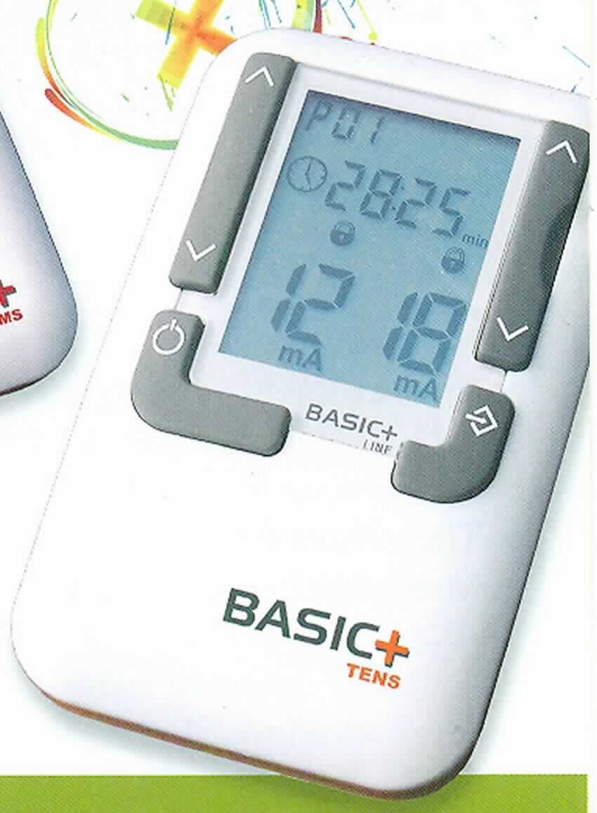 Sog. BASIC+TENS System, bestehend aus einem akkubetriebenen (beigefügter 9 V-Block) Impulsgenerator mit digitalem Zwei-Kanal-System (0 - 60 mA pro Kanal) in einem rechteckigen Gehäuse mit LC-Display, eingerahmt von vier Bedientasten, mit Anschlussbuchsen für zwei beigefügte Kabel, die mit vier Klebelektroden (40 x 40 mm) zur Befestigung auf der Haut verbunden werden. Das Gerät verfügt über vier festgelegte (30 Min.) und drei konfigurierbare (5 - 99 Min.) Programme zur Behandlung chronischer therapieresistenter Schmerzzustände durch transkutane elektrische Nervenstimulation (TENS), bei der sensible Nerven gereizt werden und einerseits eine Hemmung der Schmerzweiterleitung im Rückenmark sowie andererseits eine Ausschüttung körpereigener Opioide (Endorphine) bewirkt werden kann. Die Impulsbreite der elektrischen Stimulationen beträgt 200 - 250 µs, die Frequenz 2 - 120 Hz.
Die Ware ist mit einer Gebrauchsanleitung in einem bedruckten Karton verpackt.
Zur äußeren Form siehe Abbildung in Anlage.

Die Ware wird als "medizinisches Nervenreizgerät" eingereiht.