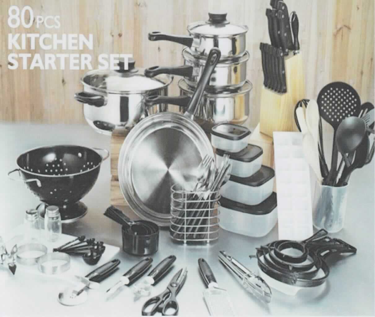 "Schere"; Ware mit verschiedenen Funktionen, 

- bestehend aus zwei um einen Stift x-förmig beweglich gelagerten Scherenblättern aus nicht 
  rostendem Stahl, die an den Enden zwei Griffschalen aus Kunststoff aufweisen

- die Griffschalen sind zur leichteren Handhabung jeweils zu einer Öse zum Durchstecken eines 
  Fingers ausgearbeitet

- auf der Innenseite der Kunststoffgriffe sind zwei Zuschnitte aus unedlem Metall mit gezahnten 
  Kanten integriert, die als Flaschenöffner dienen

- aufgrund der verschiedenen Funktionen ist das Erzeugnis in die von den gleichermaßen in
  Betracht kommenden Positionen zuletzt genannte einzureihen (Pos. 8213)

- gemeinsam mit diversen Küchenerzeugnissen (Kochtöpfe, Besteck, Haushaltswerkzeuge) in 
  einem 80 tlg. "Starter-Set" für den Einzelverkauf aufgemacht; aufgrund eines fehlenden 
  gemeinsamen speziellen Bedarfs handelt es sich nicht um eine Warenzusammenstellung 
  (unechte Warenzusammenstellung). Alle Bestandteile des "Starter-Sets" sind daher getrennt 
  einzureihen.

Abbildung siehe Anlage.

Derartige Erzeugnisse gehören als "Scheren mit arbeitendem Teil aus unedlem Metall" zum 
TARIC-Code 8213 0000 00.