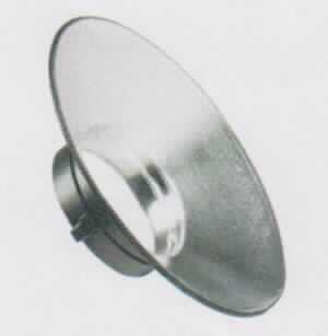 Walimex pro Weitwinkelreflektor 120°; Art.-Nr. : 16854, in Form eines lampenschirmförmigen Reflektors mit zylindrischem Ansatzstutzen, silbernfarbener Innenfläche, aus Aluminium, Maße: 22 cm Durchmesser, 3 cm Tiefe. Der Weitwinkelreflektor ist passend zum Aufsatz auf die Studioblitzleuchten der walimex pro VT, VE, VC % VC plus Serien sowie der Walimex K Serie. Er bildet große Lichtkegel und erzeugt harte Schatten.
Zur äußeren Form siehe Abbildung in Anlage.

Die Ware wird als "Zubehör, erkennbar hauptsächlich für Blitzlichtgeräte, für fotografische Zwecke bestimmt" eingereiht.