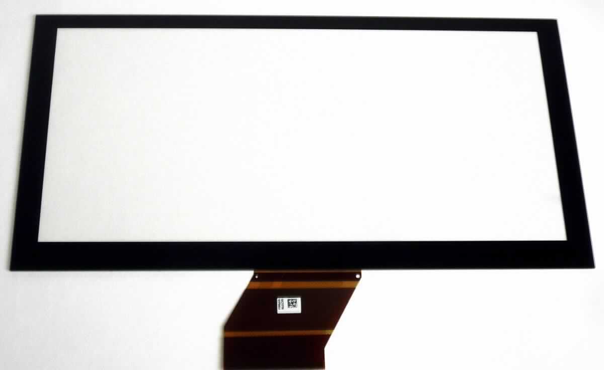 Berührungsempfindliche Bildschirmoberfläche (Multitouchsensor inkl. Abdeckglas-Abbildung siehe Anlage)
- sog. kapazitiver Touchscreen, ohne Controller,
- aus mehreren Schichten (mit leitfähigen gitterförmigen Beschichtungen, Schutzschichten, 
  Klebeschichten) mit gitterartig angebrachten Elektroden und einem Folienkabel, 
- zur Verwendung als berührungsempfindliche Bildschirmoberfläche (Touchscreen) zur 
  Eingabe von Daten in einem Kraftfahrzeug bestimmt. 

"Elektrisches Gerät mit eigener Funktion, in Kapitel 85 anderweit weder genannt noch inbegriffen, 
 berührungsempfindliches Dateneingabegerät (sogenannter Touchscreen) ohne Display-
 Funktionen zum Einbau in Apparate mit Display, deren Funktion auf der Erkennung einer 
 Berührung und der Stelle dieser Berührung auf der Display-Fläche beruht."