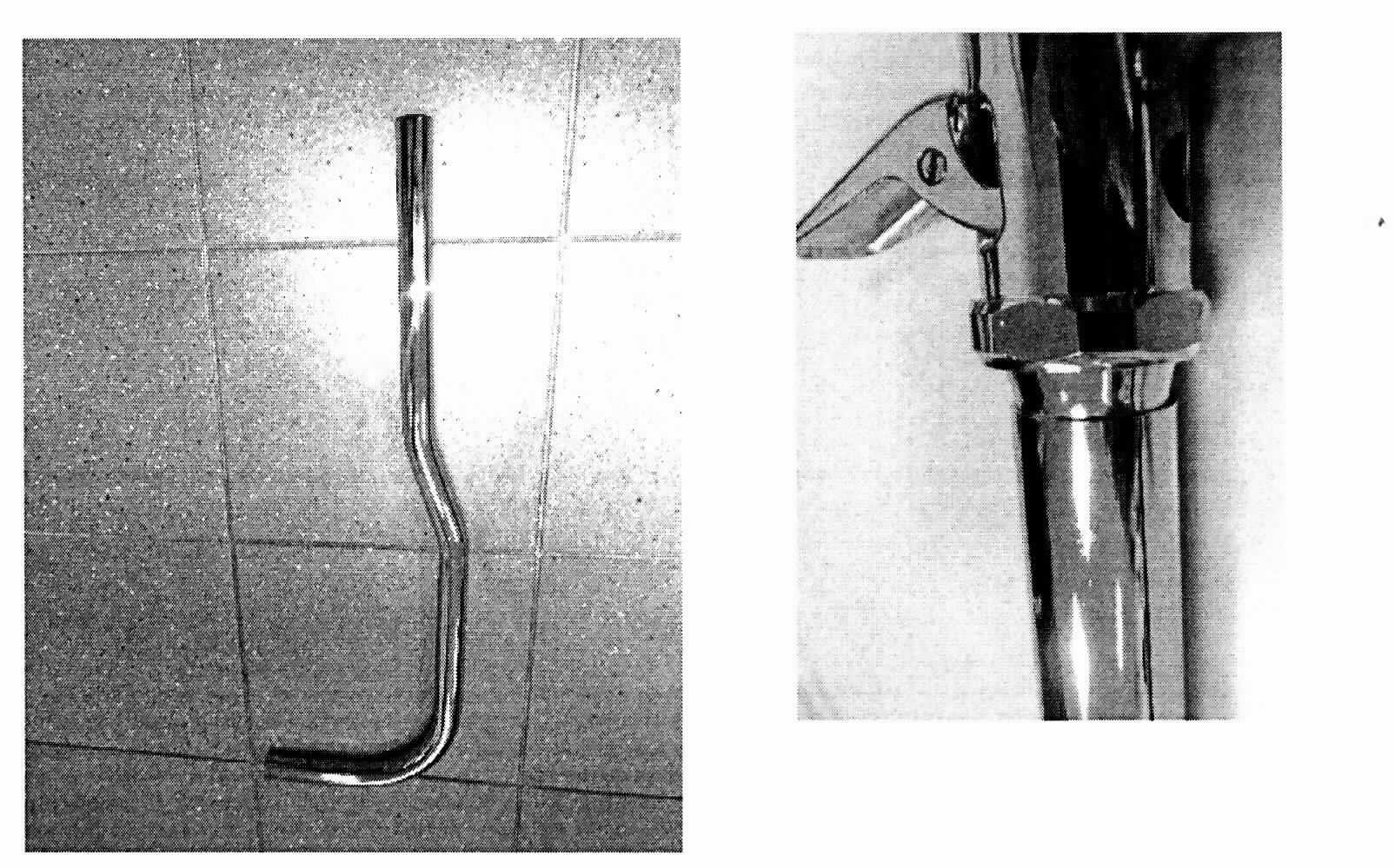 Druckspülrohr aus Stahl

Bei der Ware handelt es sich um ein geschweißtes und gebogenes Rohr, das an einem Ende zusätzlich um 90° abgebogen ist. Das Erzeugnis besitzt eine Gesamtlänge von 600 mm, sowie ein 26 mm-Innengewinde und ein 28 mm-Außengewinde. Nach den Angaben besteht das Erzeugnis aus Edelstahl (rostfreier Stahl) und ist oberflächlich verchromt. Das Rohr wird im Sanitärbereich als Druckspülrohr für ein Stand-WC verwendet. 

Aufgrund der Beschaffenheit ist das Erzeugnis als "anderes geschweißtes Rohr aus nicht rostendem Stahl" in die Codenummer 7306 4080 00  0 des Zolltarifs einzureihen.