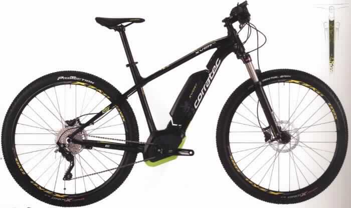 Pedal Electric Cycle (Pedelec), sog. teilmontiertes E-Bike, Foto der vollständigen Ware siehe Anlage, 
bestehend aus:
- einem aus mehreren rohrartigen Elementen zusammengeschweißten Rahmen aus (lt. Antrag) Aluminium, 
  der im unteren Bereich mit einer spezifischen Aufnahmevorrichtung für einen elektrisch angetriebenen 
  und mit einer Trethilfe ausgestatteten Mittelmotor (lt. Antrag: mit einer Nenndauerleistung von 250 Watt)
  sowie zur Aufnahme eines Akkumulators (lt. Antrag: Akku Powerpack 500 Wh) besonders gestaltet ist,
- einer Federgabel,
- einem Vorbau,
- einer Lenkvorrichtung mit Griffen,
- einem vollständigen Bremssystem (Scheibenbremsen vorne und hinten),
- einem Sattel mit Sattelstütze,
- zwei 27,5" Laufrädern mit Bereifung und 
- einer Kettenschaltung,
- unvollständig, da Mittelmotor, Kette, Kurbel, Pedale, Bedieneinheit und Akkumulator fehlen (weist jedoch 
  im vorliegenden Zustand bereits die wesentlichen Beschaffenheitsmerkmale der vollständigen Ware auf).

"Fahrrad mit Elektrohilfsmotor (Pedelec), mit einer Trethilfe, mit einer Nenndauerleistung von 250 Watt 
oder weniger"