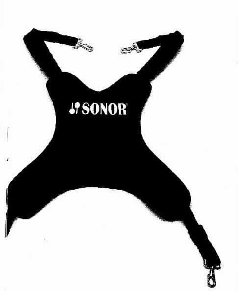 Es handelt sich bei dem sog. "Sonor Powergurt PG 6561 für Bass Drums" um einen Tragegurt aus Spinnnstoff, der mit einem x-förmigen, innen abgepolsterten Rückenteil und vier daran anschließenden, in der Länge einstellbaren Gurten mit Karabinerhaken aus Metall versehen ist.

Das Erzeugnis, das zum Tragen einer Trommel dient, ermöglicht das Musizieren in Bewegung. Es erweitert den Anwendungsbereich der Trommel und stellt somit aufgrund der spezifischen Form und Gestaltung erkennbar für Trommeln bestimmtes Zubehör dar.

Die Ware ist als "Zubehör für Musikinstrumente, Tragegurt für Schlaginstrumente" einzureihen.