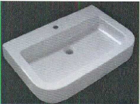 Keramisches Waschbecken zu sanitären Zwecken, sog. Waschtisch aus Keramik mit Nanoglasur (ein Warenmuster wurde nicht vorgelegt, die Einreihung erfolgt anhand der Antragsangaben), Foto siehe Anlage,
- keramisches Erzeugnis, nach vorheriger Formgebung gebrannt, tonmineralhaltiges Material enthaltend,
- aus Porzellan,
- in den Abmessungen: ca. 75 cm (Breite) x 50 cm (Tiefe), 
- ohne Anbauteile.

"Waschbecken zu sanitären Zwecken, aus Porzellan"