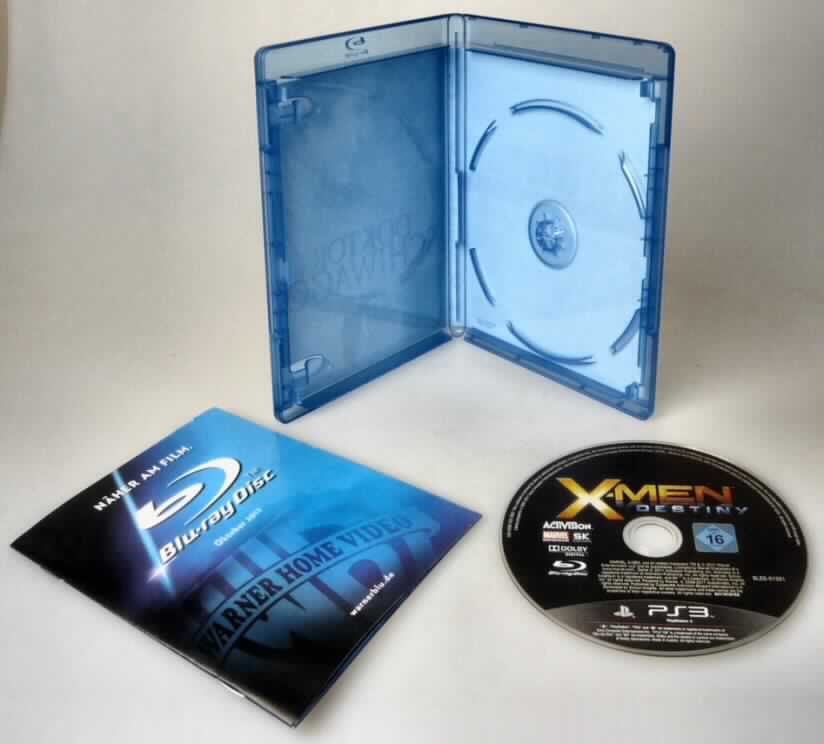 Sog. Blu-ray Disc mit Filmen in hoher Auflösung, es handelt sich um bedruckte optische Datenträger mit verschiedenen Inhalten zur Verwendung in einem speziellen Laserabnehmersystem (Blu-ray-Player). 
Die Warenzusammenstellung besteht aus dem optischen Datenträger mit Aufzeichnung (charakterbestimmend), Bedienungsanleitung und Werbeblättern in einem zum dauernden Gebrauch geeigneten Behältnis (Blu-ray Disc-Kunststoffhülle).

Die Ware wird als "anderer optischer Aufzeichnungsträger, mit Aufzeichnung, nicht von den Codenummern 8523 4925 00 0 bis 8523 4951 00 0 erfasst" eingereiht.

Anlage: 1 Abbildung