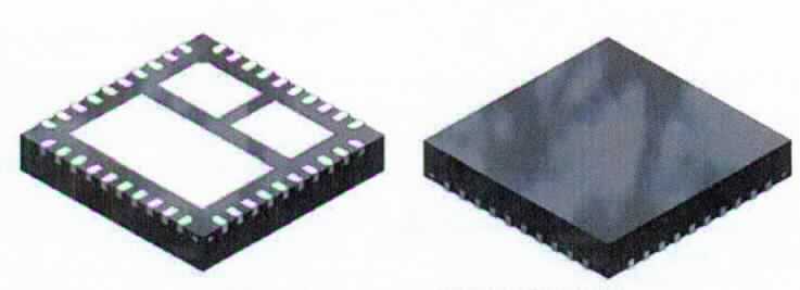 Halbbrücken-Treiber (sog. FDMF6707B High-Frequency DrMOS Module),
- in Form einer Multikomponente Integrierten Schaltung (MCO) mit zwei 
  monolithischen integrierten Schaltungen und einem MOSFET,
- in einem PQFN-Gehäuse mit 40 Lead-Anschlüssen (Abbildung siehe Anlage),
- bei Defekt wirtschaftlich sinnvoll nicht reparabel.

"Elektronische integrierte Schaltung, kein Prozessor und Steuer- und Kontrollschaltung,
 Speicher oder Verstärker; Halbbrücken-Treiber in Form einer Multikomponente Integrierten Schaltung (MCO)"