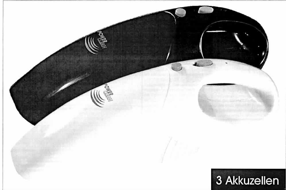 Sog. Akku Sauger
- aus einem Kunststoffgehäuse mit Tragegriff, eingebautem Elektromotor, Filtersystem mit
  auswaschbarem permanent Staubfilter, Staubbehälter, drei wiederaufladbaren NiCd-Akkus 
  sowie einer Fugen- und Bürstendüse,
- mit einer Leistung von weniger als 1500 Watt und einem Fassungsvermögen des Staub- 
  behälters von weniger als 20 l,
- zum Aufsaugen von Schmutz in Wohnräumen,
- zusammen mit Beipack (Standfuß, Wandhalterung und Lade-Netzteil) in einer gemeinsa- 
  men Verkaufsumschließung.
Der Akku Sauger bestimmt den Charakter des Ganzen.

"Staubsauger mit eingebautem Elektromotor mit einer Leistung von weniger als 1500 Watt 
 und einem Fassungsvermögen des Staubbehälters von weniger als 20 l (Warenzusammen-
 stellung aus charakterbestimmendem Staubsauger und Beipack) - sog. Akku Sauger"