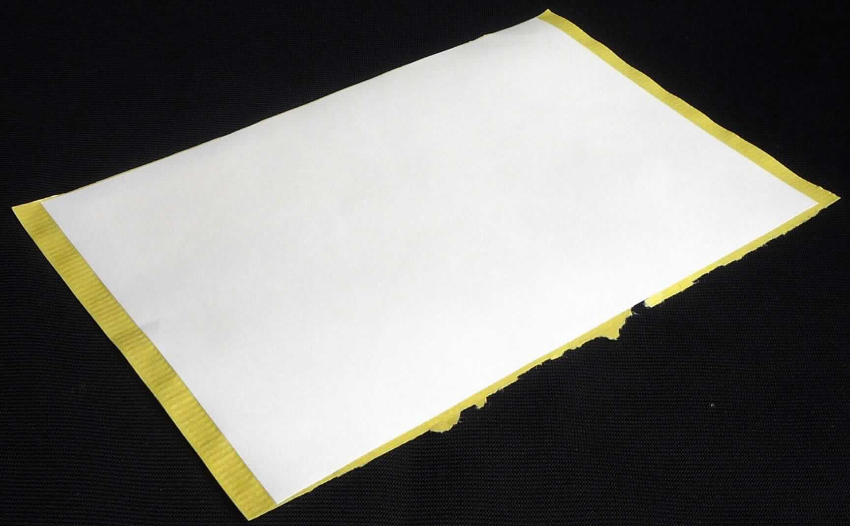 Bei der als "Beschreibbare Aufkleber aus Papier" bezeichneten Ware handelt es sich nach dem vorgelegten Warenmuster und den ergänzenden Angaben der Antragstellerin um ein etwa 14,7 x 10,5 cm großes, rechteckiges, unbedrucktes Etikett aus Papier zum Kennzeichnen von Waren, das einseitig mit einer Selbstklebeschicht versehen und auf einen Bogen (Format etwa 32,0 x 16,0 cm) aus silikonisiertem Trägerpapier aufgebracht ist. Jeder Bogen enthält drei Etiketten.  

Abbildung siehe Anlage.

Derartige Waren gehören als "Etiketten aller Art aus Papier, nicht bedruckt, selbstklebend" zum TARIC-Code 
4821 90 10 00.