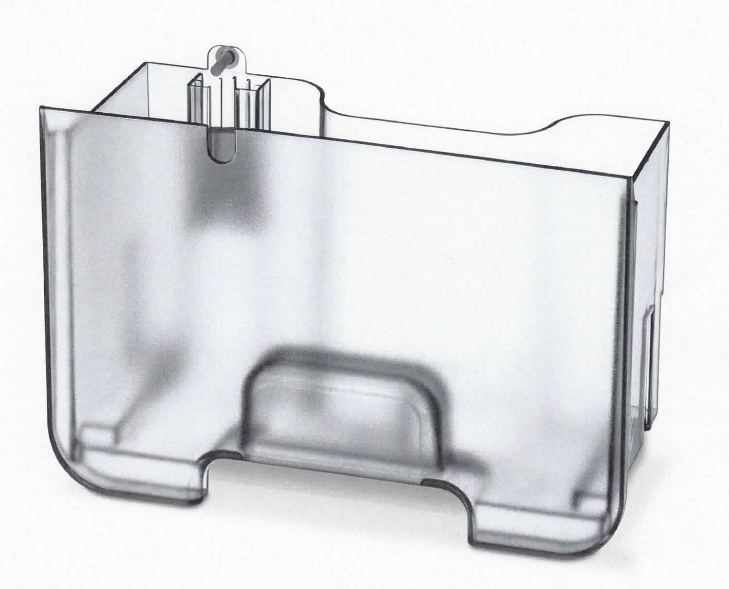 Tank für Luftentfeuchter LE 40, Material-Nr. 163.634,
- aus einem spezifisch geformten Kunststoffbehälter mit Griffmulde,
- mit einem Fassungsvermögen von 1,9 Litern,
- zur Aufnahme von Wasser, zum Einbau in Luftentfeuchter bestimmt.

"Teil, erkennbar ausschließlich oder hauptsächlich für elektromechanische
 Haushaltsgeräte mit eingebautem Elektromotor bestimmt - sog. Wassertank"