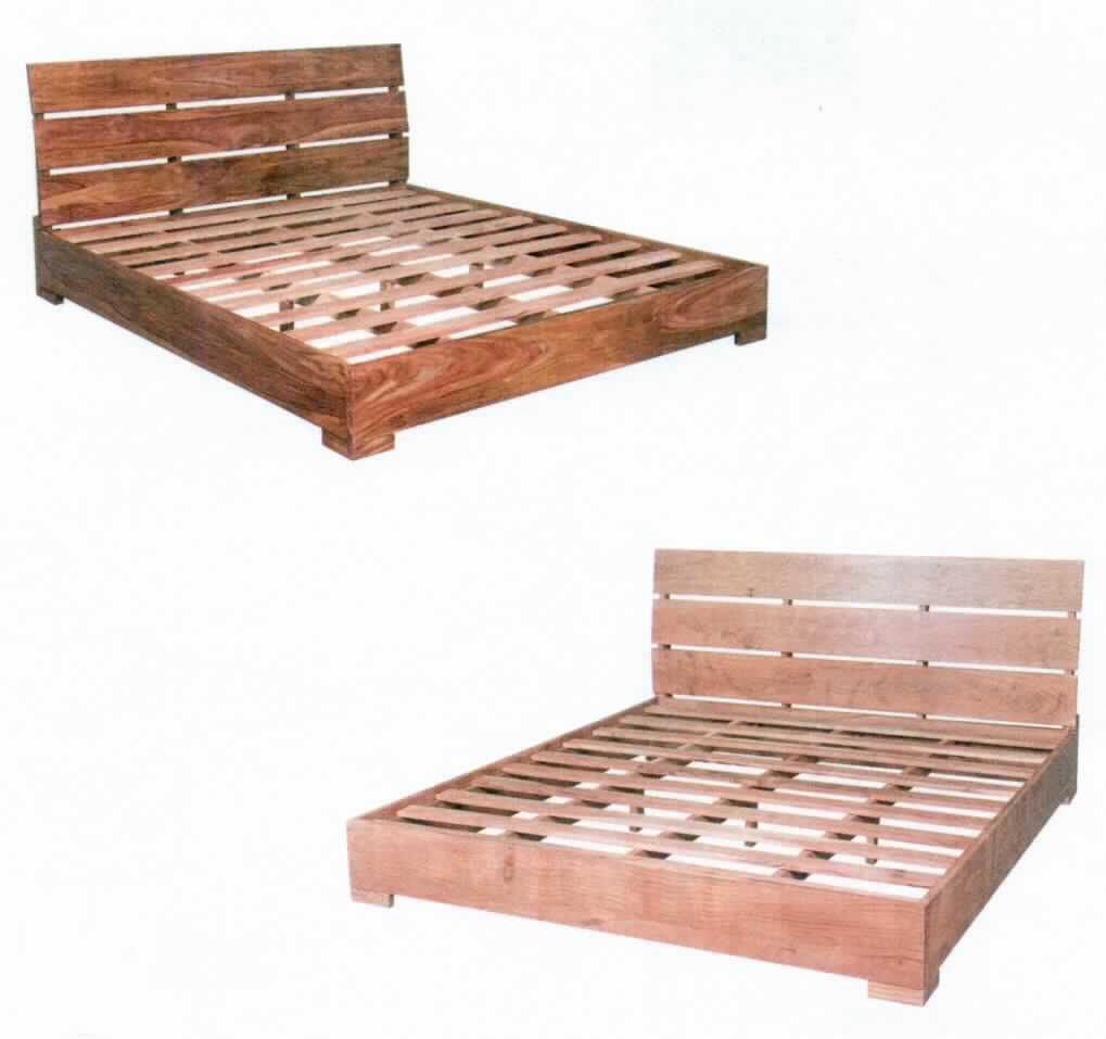 Das Bett, sog. Bettgestell (WL1.515 und WL1.516), ist 96 x 185 x 222 cm (H x B x L) groß. Es besteht aus einem Bettgestell mit Lattenrost und Kopfteil sowie Standbeinen aus Sheesham- bzw. Akazienholz.

Die Ware wird als "anderes als von den Positionen 9401 und 9403 erfasstes Möbel, von der im Schlafzimmer verwendeten Art" eingereiht.