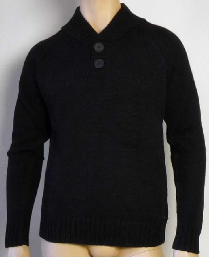 Pullover, sog. Herrenpullover, Cape Schank Pullover, Größe M, Foto siehe Anlage,
- aus ca. 3 mm dicken Gewirken aus lt. Antrag 100 % Merinowolle, 
- mit einem Stückgewicht von mehr als 600 Gramm,
- über die Taille reichend (Rückenlänge: 68 cm),
- mit Kragen, 
- vorn mit einer kurzen Öffnung, mit einem Knopfverschluss von rechts auf links,
- mit langen Ärmeln, 
- am unteren Rand verengend.

"Pullover, aus Gewirken, aus Wolle, mit einem Stückgewicht von mehr als 600 Gramm"