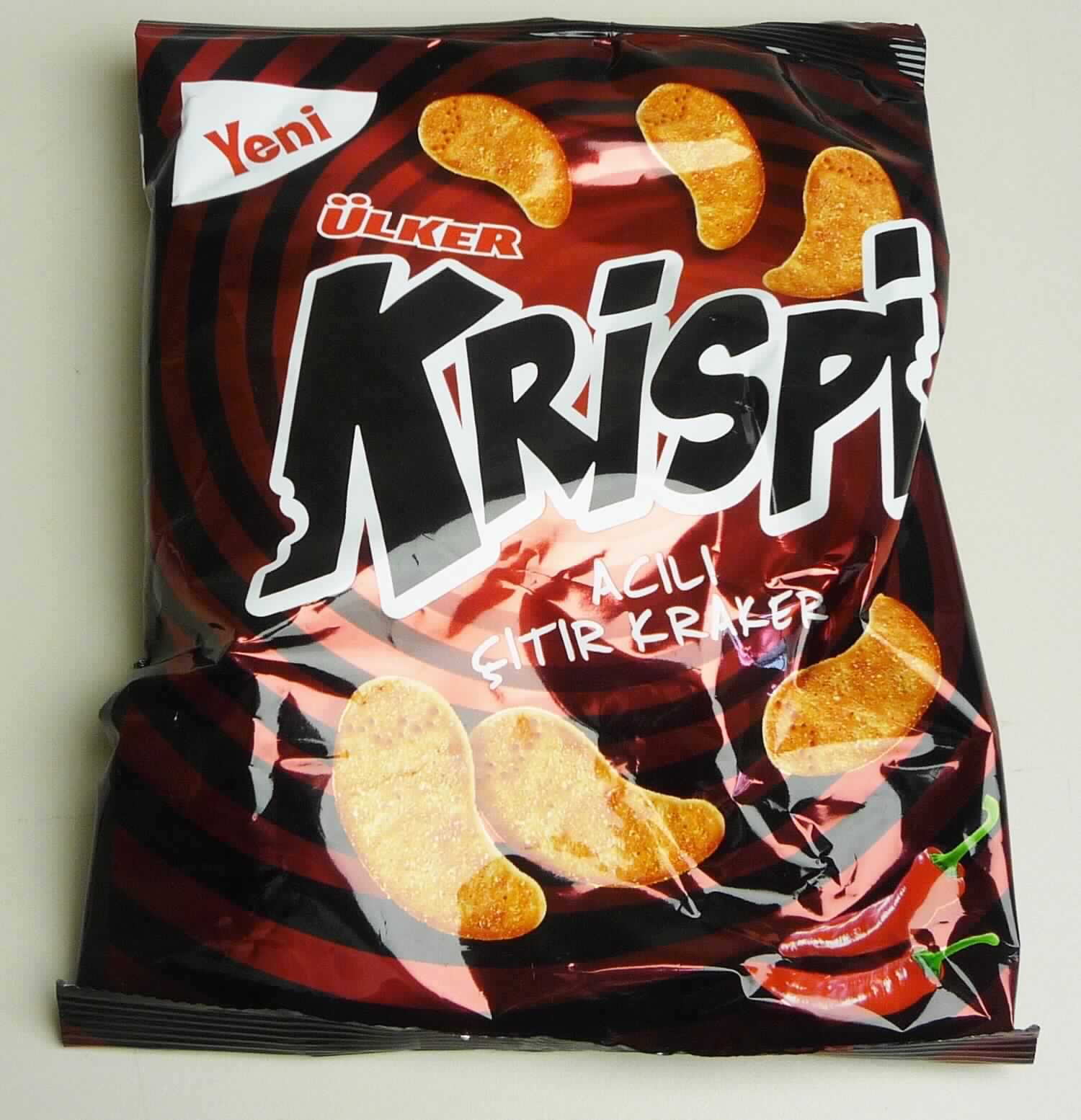 Cracker

Antragsangaben:
1127-6 Ülker Scharfe Cracker 72 g

Beschaffenheit des vorgelegten Warenmusters:
Bunt bedruckter und etikettierter Schlauchfolienbeutel; der Aufdruck enthält Angaben zum Erzeugnis (Scharfe 
Cracker; 72 g) und zu den Zutaten (siehe Feld 8); darin goldbraune, flache, sichelförmige, ca. 0,2 cm x 1,8 cm x 
3,8 cm große, gelochte Kekse (Cracker); Geschmack nach Crackergebäck, salzig, würzig-scharf, nicht süß.

Stärke/Glucose*: 50 bis weniger als 75 GHT
Saccharose/ Invertzucker/Isoglucose**: weniger als 5 GHT
Milchfett, Milchprotein***: nicht enthalten

*: festgestellt gemäß VO (EG) 900/2008, VO (EU) 118/2010
**: festgestellt gemäß VO (EG) 900/2008
***: abgeleitet aus der Zutatenliste

Backware, auch kakaohaltig, Kekse und ähnliches Kleingebäck, nicht gesüßt