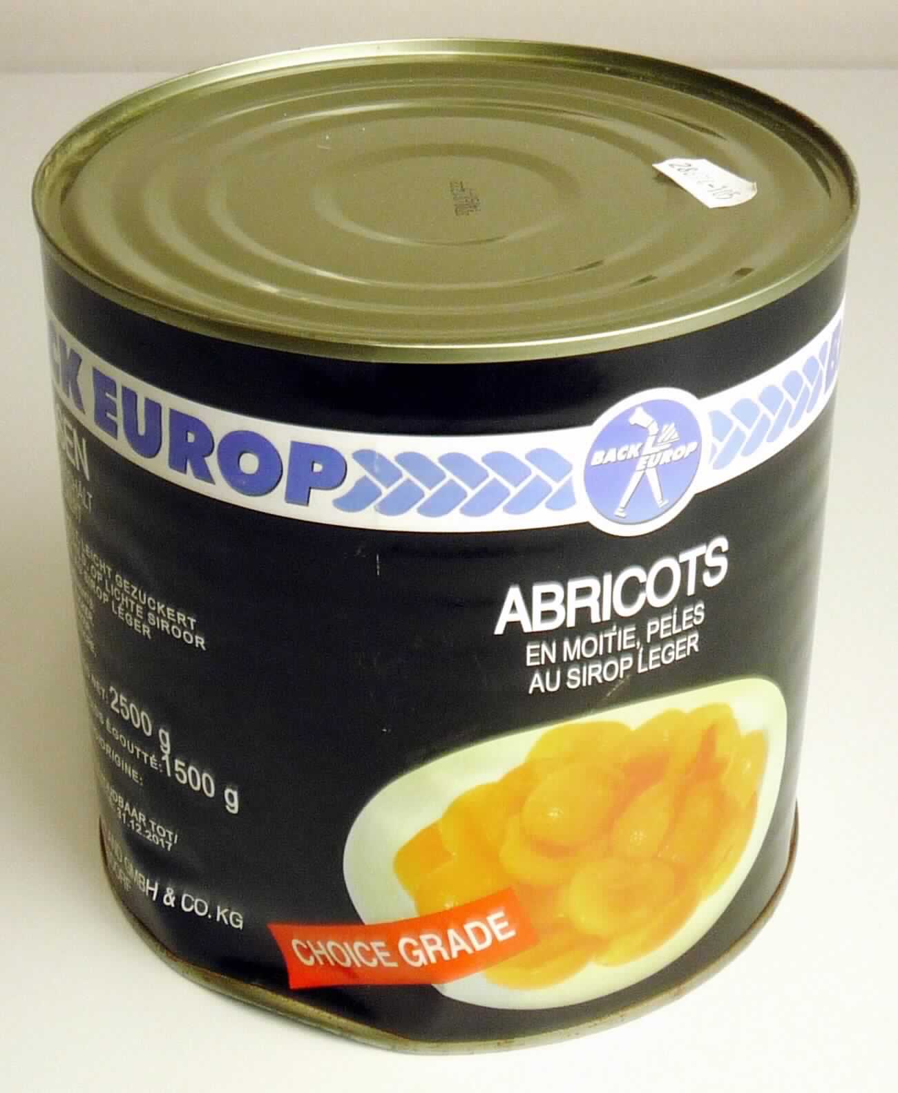 Aprikosen, zubereitet.

Antragsangaben (als zutreffend unterstellt): Aprikosen, ohne Zusatz von Alkohol, mit Zusatz von Zucker, geschält, halbe Frucht.
Beschaffenheit des vorgelegten Warenmusters: geschälte, entsteinte, orangegelbe Aprikosenhälften in blassgelber, trüber Aufgussflüssigkeit. Geschmack: süß, schwach sauer, fruchtig nach Aprikosen. Aufmachung: etikettierte Originalkonservendose. Etikettaufdruck (auszugsweise): "Zutaten: Aprikosen, Wasser, Zucker; Gesamtinhalt: 
2500 g; Abtropfgewicht: 1500 g." 

Alkohol (gemäß Zutatenliste): nicht enthalten. 
Zuckergehalt i. S. der ZAnm 2 a), 1. Anstrich zu Kap 20 (gemäß Angabe): mehr als 9 GHT. 
Zugesetzter Zucker i.S. der ZAnm 3, 2. Anstrich zu Kap 20: enthalten.

Früchte, Nüsse und andere genießbare Pflanzenteile, in anderer Weise zubereitet oder haltbar gemacht, auch mit Zusatz von Zucker, anderen Süßmitteln oder Alkohol, anderweit weder genannt noch inbegriffen, Aprikosen, ohne Zusatz von Alkohol, mit Zusatz von Zucker, in unmittelbaren Umschließungen mit einem Gewicht des Inhalts von mehr als 1 kg, mit einem Zuckergehalt von mehr als 13 GHT, nicht in Form von Flocken oder Pulver.