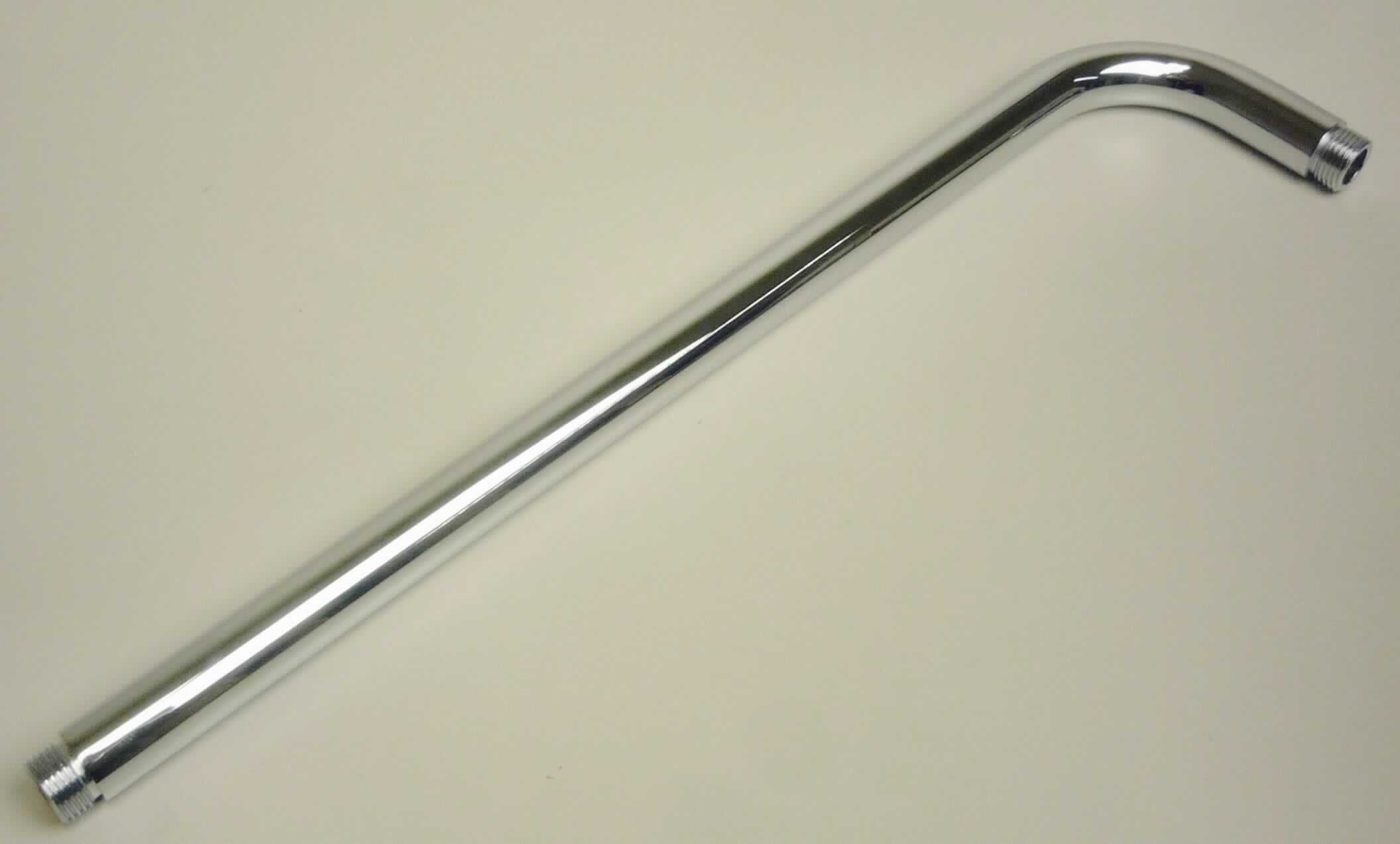 Rohrbogen aus Messing

Bei der Ware handelt es sich um ein konzentrisches Hohlerzeugnis in Form eines L-Bogens. Das Erzeugnis ist silbermetallisch, glänzend und weist an beiden Enden ein Außengewinde (G1/2) auf. Die gestreckte Länge beträgt ca. 440 mm und der größte äußere Durchmesser ca. 23 mm (Rohr). Eine technische Zeichnung wurde vorgelegt. Nach den Angaben besteht das Rohr aus einer Kupfer-Zink-Legierung (Messing) mit der Werkstoffbezeichnung (CW 611N). Oberflächlich ist das Erzeugnis verchromt. Das Rohr wird als Wandarm im Sanitärbereich zur Verbindung der Wasserleitung mit einer Kopfbrause verwendet.

Die Ware ist nach ihrer Beschaffenheit als anderes Rohr aus Kupfer-Zink-Legierungen (Messing) in die KN-Unterposition 7411 2190 einzureihen.