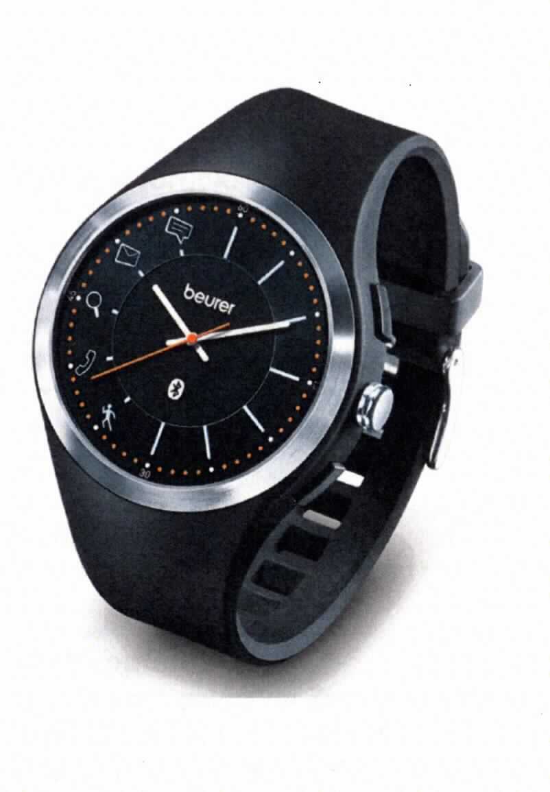 Bei dem sogenannten "Aktivitätssensor" handelt es sich um eine zusammengesetzte Ware, die aus 
- einer elektrisch betriebenen (Batterie) Armbanduhr mit mechanischer Anzeige der Uhrzeit (Stunden, Minuten, Sekunden), die auch analog als Uhr verwendet und über den seitlichen Drehknopf  gestellt werden kann und
- dem Aktivitätstracker mit Bluetooth-Übertragung mit den Funktionen Schrittzählung, zurückgelegte Strecke, Kalorienverbrauch und Aktivitätsdauer, sowie Auslösen der Kamera des Smartphones, Suchfunktion und Anzeige von Benachrichtigungen
besteht.
Die Funktionen des  Aktivitätstrackers können nur im Zusammenhang mit der speziellen App auf dem Smartphone genutzt werden, während die analoge Uhranzeige davon unabhängig ist.

Ein charakterbestimmender Bestandteil innerhalb der zusammengesetzten Ware ist nicht ermittelbar, so dass die Einreihung in die zuletzt genannte in Betracht kommende Position erfolgt.

Die Ware ist als "elektrisch betriebene Armbanduhr mit mechanischer Anzeige" einzureihen.