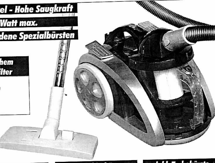 Bodenstaubsauger
- aus einem Kunststoffgehäuse mit Staubauffangbehälter, Tragegriff, eingebautem Elektro-
  motor, Filtersystem, Saugschlauch, Teleskop-Saugrohr, Bodendüse, automatischer Kabel-
  aufwicklung, Netzkabel mit Stecker sowie einer Turbo-, Parkett-, 2 in 1 Fugen-/Bürsten-
  düse und Polsterdüse,
- mit einer Leistung von 2200 Watt und einem Fassungsvermögen des Staubbehälters von 
  weniger als 20 l,
- zum Aufsaugen von trockenem Schmutz in Wohnräumen.

"Staubsauger mit eingebautem Elektromotor mit einer Leistung von 2200 Watt und einem
 Fassungsvermögen des Staubbehälters von weniger als 20 l - sog. Bodenstaubsauger"