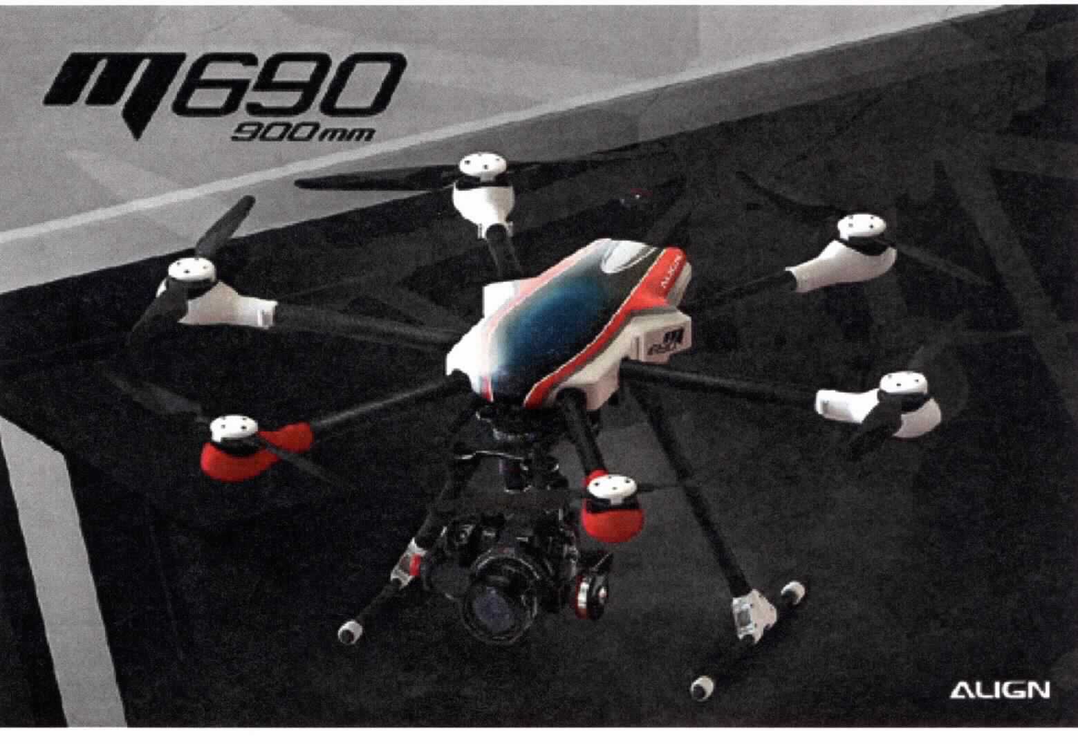 Multikopter, "RM69001X, M690L Hexacopter Super Combo", Foto siehe Anlage,
laut Antrag:
- mit einem Korpus aus Carbonfaser und Kunststoff; mit einem Durchmesser von ca. 900 mm 
  und einer Höhe von ca. 446 mm,
- mit sechs Auslegern (Hexacopter), am Ende jeweils zum Anbringen von zwei 179 mm langen
  Rotorblättern hergerichtet; Rotordurchmesser insgesamt 391 mm,
- zum Antrieb der Rotorblätter am Ende der Ausleger mit bürstenlosen (BL-)Motoren ausgestattet,
- mit einer Kufen-Einziehmechanik,
- mit einem GPS Sensor,
- mit einer PCU zur Verteilung von Strom und Signalen,
- ohne Akkumulator
- ohne Kamera,
- ohne Kameraaufhängung (Gimbal),
- mit einer Flugzeit ohne Kamera von ca. 20 Minuten,
- mit einer maximalen Entfernung zwischen Kopter und der steuernden Person von ca. 350 m,
- mit einem Fluggewicht von ca. 4.200 Gramm,
- insbesondere aufgrund des Fluggewichtes kein Spielzeug der Position 9503.

"Luftfahrzeug, Hubschrauber, mit einem Leergewicht von 2.000 kg oder weniger, keine Ware
 der Codenummer 8802 1100 10 0"