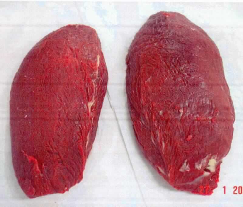 Nach den Angaben der Antragstellerin handelt es sich um gekühltes Rindfleisch ohne Knochen (Nuss). Es handelt sich zolltarifrechtlich nicht um Fleisch von sogenannter "hoher Qualität".

Zolltarifrechtlich handelt es sich um "Fleisch von Rindern, gekühlt, ohne Knochen, anderes als Fleisch von hoher Qualität, anderes als Büffelfleisch".