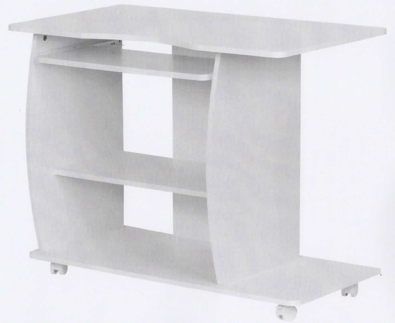 Bei dem sog. "Wohnling Computertisch Diana Weiß mit Rollen WL1.152" handelt es sich um einen ca. 90 cm x 50 cm x 71 cm (B x T x H) großen Computertisch aus Holz (Spanplatte) mit weißer Oberfläche, im Wesentlichen bestehend aus einer rechteckigen Tischplatte, einer darunter angebrachten ausziehbaren Platte (sog. Tastaturauszug), einem weiteren Regalboden und einer Bodenplatte, an der vier Rollen befestigt sind. 
Die linke Seitenwand schließt mit dem Bodenregal ab, die rechte Seitenwand ist versetzt angebracht, so dass an der rechten Außenseite ein Platz für den PC entsteht.

Die Ware ist als "anderes als von den Positionen 9401 und 9402 erfasstes Holzmöbel (Tisch), von der in Büros verwendeten Art, andere als Schreibtische, mit einer Höhe von 80 cm oder weniger" einzureihen.