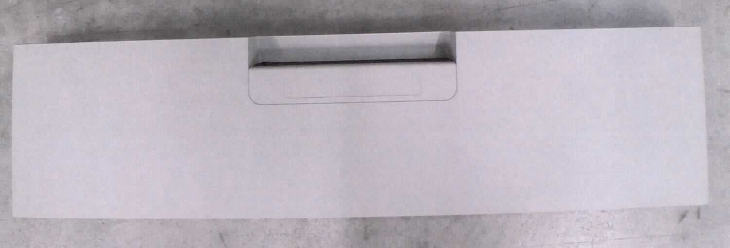 Es handelt sich bei dem Artikel "Kunststoffverkleidungsteil" um ein nach technischer Zeichnung gefertigtes Bauteil (Gehäuseteil) für Röntgenbilddrucker (Drucker Drystar).

Das Erzeugnis wird als "Teil erkennbar ausschließlich für Geräte der Position 8443 bestimmt, nicht von der UPos. (HS) 8443 91 und dem Taric-Code 8443 9910 00 erfasst" eingereiht.

Anlage: 1 Abbildung