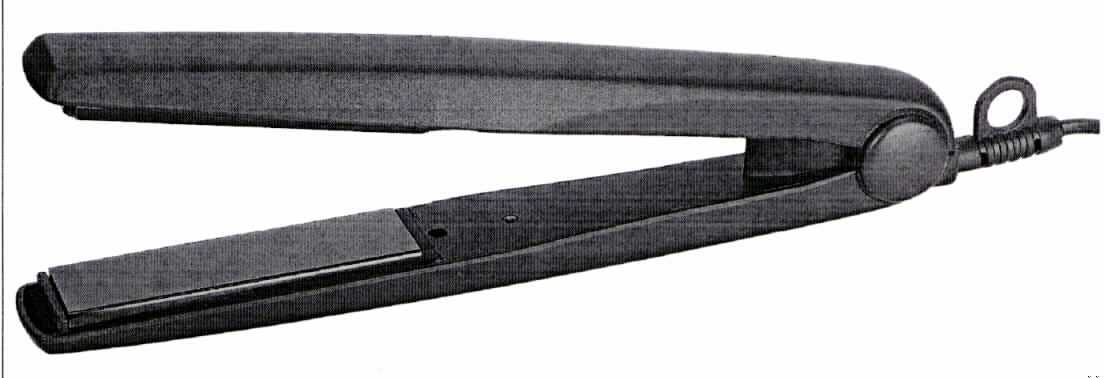 Elektrowärmegerät zur Haarpflege
- aus einem Heizelement in einem wärmeisolierten Gehäuse mit 2 beheizbaren
  Keramikplatten, LCD-Display, Einstellen der Temperatur im Bereich 80-200 Grad inkl.
  Temperaturkontrollleuchte, 360 Grad drehbares Kabel sowie Netzstecker,
- zur Formgebung von Haaren.

"Elektrowärmegerät zur Haarpflege, kein Haartrockner; Glätteeisen"