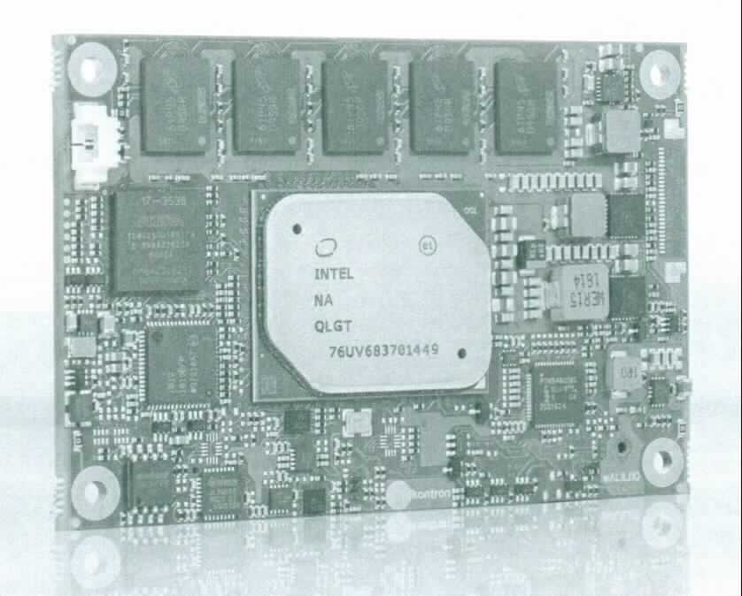 Computer-on-Module (34009-0832-16-7 COMe-mAL10, 34009-0800-16-7 COMe-mAL10, 34009-0832-16-5 COMe-mAL10, 34009-0400-16-5 COMe-mAL10, 34009-0408-13-5 COMe-mAL10, 34009-0400-13-5 COMe-mAL10), im Wesentlichen bestehend aus einer mit Prozessor, Chipsatz, Controller, Speicher sowie weiteren aktiven und passiven  Bauelementen bestückten, 55 x 84 mm großen, gedruckten Schaltung mit diversen Schnittstellen (Ethernet, USB, PCI, SATA u.a.) realisiert mittels Anschlusssteckerleiste zum Baseboard (nicht Gegenstand dieser Auskunft).
Das Gerät verfügt über Speicher für Datenverarbeitungsprogramme und Daten, ist frei programmierbar nach Benutzeranforderungen, vermag Rechenoperationen nach Benutzeranweisungen durchzuführen und ist in der Lage, den Programmablauf durch logische Entscheidungen selbst zu ändern. Es ist von der hauptsächlich in automatischen Datenverarbeitungssystemen verwendeten Art und in der Lage, Daten in einer vom System verwendbaren Form zu empfangen oder zu liefern. 

Die Ware wird als "Verarbeitungseinheit für automatische Datenverarbeitungsmaschinen" eingereiht.

Anlage: 1 Abbildung