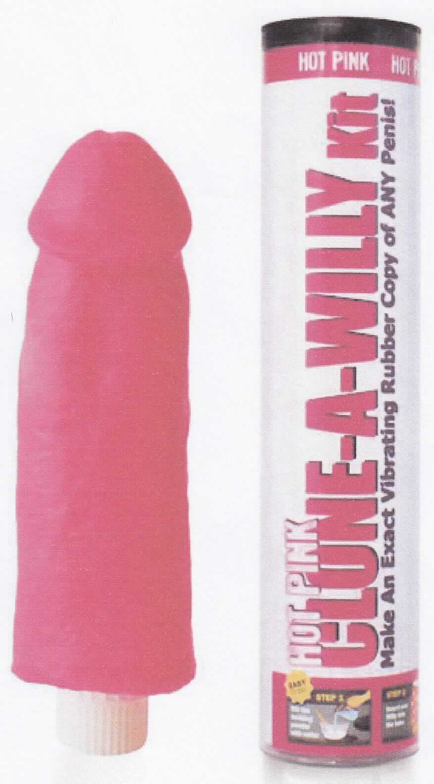 Erotikartikel, sog. Clone a Willy Kit Hot Pink, in Form einer Warenzusammenstellung in Aufmachung für den Einzelverkauf, bestehend aus 
1. einem gebrauchsfertigen, batteriebetriebenen, ca. 13 cm langen Vibrator in Stabform (Batterien nicht enthalten), 
   mit einem Durchmesser von max. 25 mm, einseitig spitz zulaufend, auf der anderen Seite mit einem abschraub- 
   baren Deckel versehen,
2. einem Beutel Gips (Abdruckpulver), 
3. einer zylindrischen Dose mit flüssiger, pinkfarbener Silikonmasse und einer Dose mit klarsichtigem Härter für die 
   Penisnachbildung, 
4. einem ca. 15 cm langen und ca. 1,8 cm breiten Holzspatel (Rührspatel) zum Umrühren aus glattem, hellem Holz, 
    mit halbkreisförmig abgerundeten Ecken sowie 
5. einem ca. 9 cm langen und 2,6 cm breiten Thermometer.
Äußere Form: siehe Abbildung in der Anlage.
Die Bestandteile dienen der Herstellung eines Dildos (Nachbildung eines erigierten Penis) mit Vibrationsfunktion durch den Abdruck des Penis mittels Gips. Der so erstellte Abdruck wird nach dem Aushärten der Abdruckmasse mit Silikon aufgefüllt, die elektrische Vibrationseinheit eingeführt und nochmals ausgehärtet. Charakterbestimmender Bestandteil in Bezug auf die Verwendung ist die bereits funktionsfähige Vibrationseinheit in Form eines Stab-Vibrators, die durch den Abdruck des Penis die Form eines individuellen Dildos bekommt. Die Bestandteile sind gemeinsam mit einer Anleitung in einer zylindrischen, transparenten Kunststoffdose mit Deckel verpackt

Die Ware ist als "elektrisches Vibrationsmassagegerät" einzureihen.
