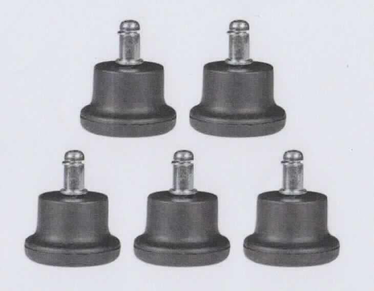 Bei der durch Abbildung veranschaulichten Waren handelt es sich um sog. Bodengleiter (Durchmesser ca. 50 mm)für Bürostühle.
Sie bestehen jeweils aus einem massiven, nahezu zylindrischen Fuß aus - laut Angaben der Antragstellerin - Polyurethan, einem Kunststoff im Sinne der Anmerkung 1 zu Kapitel 39 und einem Metallstift (Durchmesser ca. 11 mm), der zur Befestigung des Fusses dient.

Der Charakter der aus verschiedenen Stoffen zusammengesetzten Ware wird im Hinblick auf den Umfang, den Wert und die Bedeutung für die Verwendung (Schutz des Fußbodens) durch den Kunststoff bestimmt.

Jeweils fünf Stück sind als Set aufgemacht.

Derartige Waren sind als "andere Waren aus Kunststoffen, Beschläge für Möbel" einzureihen.