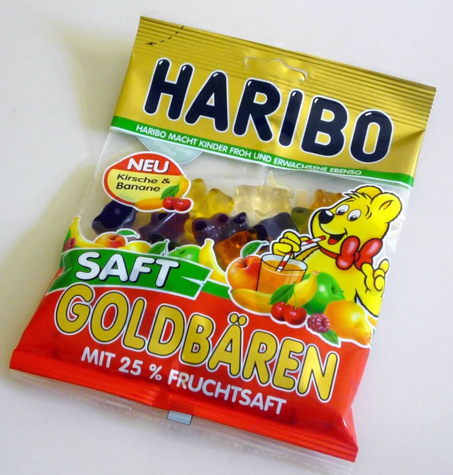 Zuckerware; Gummibonbons

Bei der vorgelegten Ware handelt es sich um verschiedenfarbige, etwa 2,5 cm x 1,5 cm x 1 cm große Gummibonbons in Form stilisierter Bären, zu deklarierten 175 g original verpackt in einem bunt bedruckten Folienschlauchbeutel mit Bären- und Fruchtmotiv und deutschsprachigem Aufdruck.

Nach dem Ergebnis der Untersuchung enthält die Ware (gemäß VO (EG) Nr. 900/2008 und VO (EU) Nr. 118/2010): 
- Stärke/Glucose: 25 bis weniger als 50 GHT 
- Saccharose/Invertzucker/Isoglucose: 5 bis weniger als 30 GHT.
Milchfett und Milchprotein werden auf Grund der Zutatenliste ausgeschlossen.

Zolltariflich handelt es sich bei dem Erzeugnis um eine Ware der Unterposition 1704 9065 der Kombinierten Nomenklatur.