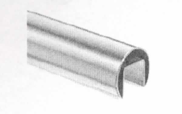 Glasleistenrohr aus Stahl

Bei der Ware handelt es sich um ein Hohlerzeugnis, dessen Querschnitt nur einen einzigen geschlossenen Hohlraum aufweist (Durchmesser 48,3 mm), mit durchgehender Nut (27 x 30 mm, Nutrohr, Glasleistenrohr) aus nicht rostendem Stahl (V4A, AISI 316). Das Rohr ist gewalzt, geschweißt und geschliffen bearbeitet und weist eine matt gebürstete Außenfläche auf. Es wird in Längen von 5000 mm geliefert und als Handlauf auf Glas verwendet.

Die Ware ist als "anderes geschweißtes Rohr, mit anderem nicht kreisförmigem Querschnitt, aus nicht rostendem Stahl" in den TARIC-Code 7306 6910 00 einzureihen.