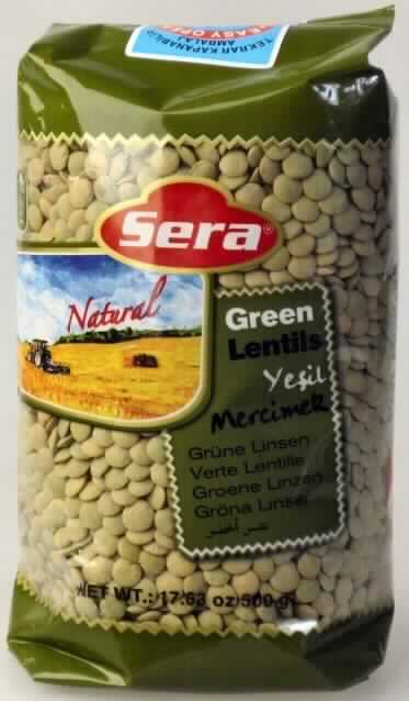 Grüne Linsen

Antragsangaben: Yesil Mercimek (20x500Gr), Art.: 2009 008

Beschreibung des vorgelegten Warenmusters:
Umschließung: Klarsichtfolienbeutel,  Aufdruck "Green Lentils- Grüne Linsen 500 g";
auf der Rückseite Zubereitungshinweise: Demnach werden die Linsen mit kalten Wasser versetzt, für 10 Minuten gekocht und anschließend weitere 15 Minuten geköchelt. 
Inhalt: Grünliche, getrocknete Linsen von typischer runder, flacher Form, etwa 1 bis 2 mm dick und mit einem Durchmesser von 5 bis 7 mm; Literaturabbildungen von grünen Tellerlinsen der Gattung "lens" entsprechend. 
Geschmack: typisch nach rohen Leguminosen

Getrocknete ausgelöste Hülsenfrüchte, Linsen