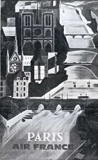 Sog. Werbe- und Künstlerplakat mit folgenden Beschaffenheitsmerkmalen:
a) Farblithografie von François Vernier, 1963 (s. Foto), das Pariser Seineufer darstellend und der Aufschrift PARIS AIR FRANCE versehen sowie
b) Farblithografie von Marc Chagall, 1967 mit dem Titel "Der Blumenstrauss von Paris 1967" und der Aufschrift Chagall Kunsthaus Zürich versehen.

Das Herstellungsverfahren der Plakate wurde durch Literaturnachweise belegt.

Die beschriebenen Plakate sind als "Originalsteindrucke" einzureihen.