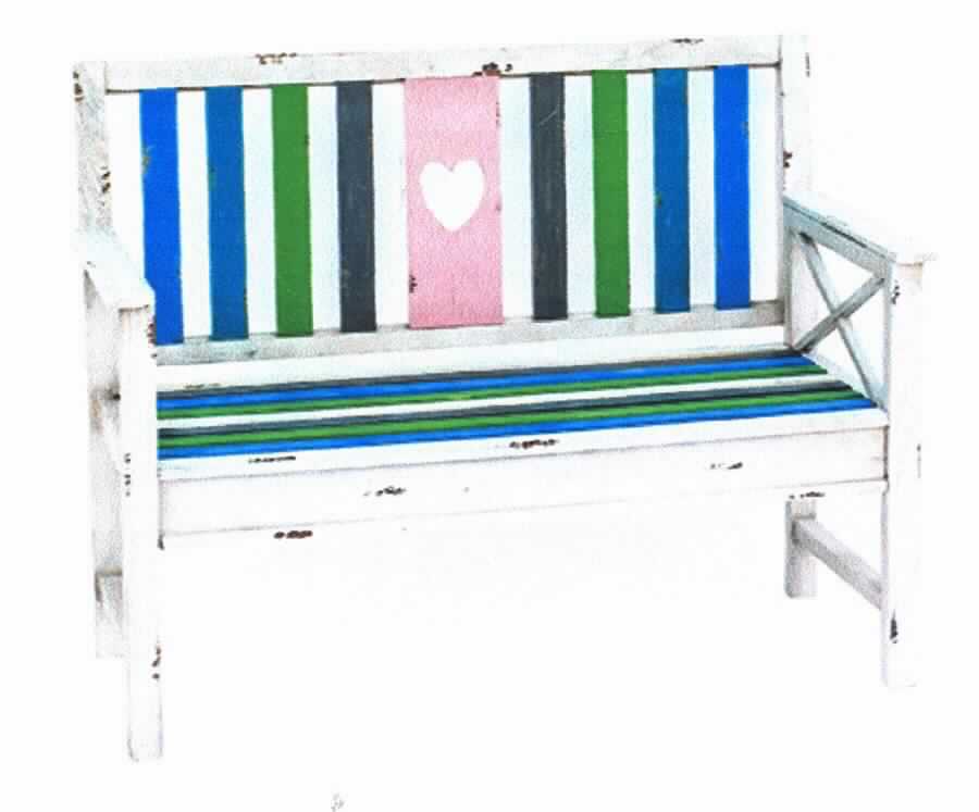 Bei der sog" Bank Bovino (Art.15304) handelt es sich um ein ca. 117 x 90 x 50 cm (Breite x Höhe x Tiefe) großes Sitzmöbel, vollständig bestehend aus Holz, auf vier Beinen, mit einer rechteckigen Sitzfläche für mehrere Personen, mit einer Rückenlehne und zwei Armlehnen. Die einzelnen Streben der Rückenlehne und der Sitzfläche sind farblich abgesetzt.

Das Möbel wird auf den Boden gestellt und ist in einem Karton verpackt.

Die Ware ist als "anderes als von den Unterpositionen 9401 10 bis 9401 59 erfasstes Sitzmöbel, mit Gestell aus Holz, nicht gepolstert" einzureihen.
