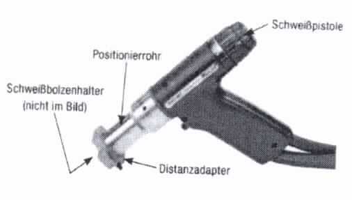 Schweißpistole SWG-WG,
- aus einem pistolenförmigen Gehäuse mit Taster, Hubmechanismus und Aufnahmevorrichtung für 
  Positionierrohr (Abbildung siehe Anlage),
- nach Anschluss an ein Schweißgerät (nicht Gegenstand der vZTA) zum Lichtbogenbolzenschweißen.

"Teil, erkennbar ausschließlich für ein elektrisches Schweißgerät bestimmt, nicht von den TARIC-Codes 8515 90 00 10 bis 8515 90 00 20 erfasst - Schweißpistole"