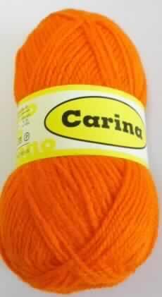 Garn (lt. Antrag: "Handstrickgarn - Carina", siehe Foto)
- aus synthetischen Spinnfasern (lt. Antrag: Polyacryl),
- in Aufmachungen für den Einzelverkauf (Knäuel, mit einem Gewicht von 50 g),
- gezwirnt, 
- mit einer S-Drehung als letzter Drehung (kein Nähgarn),
- mit einem Titer von 3760 dtex (kein Bindfaden der Position 5607),
- gefärbt
