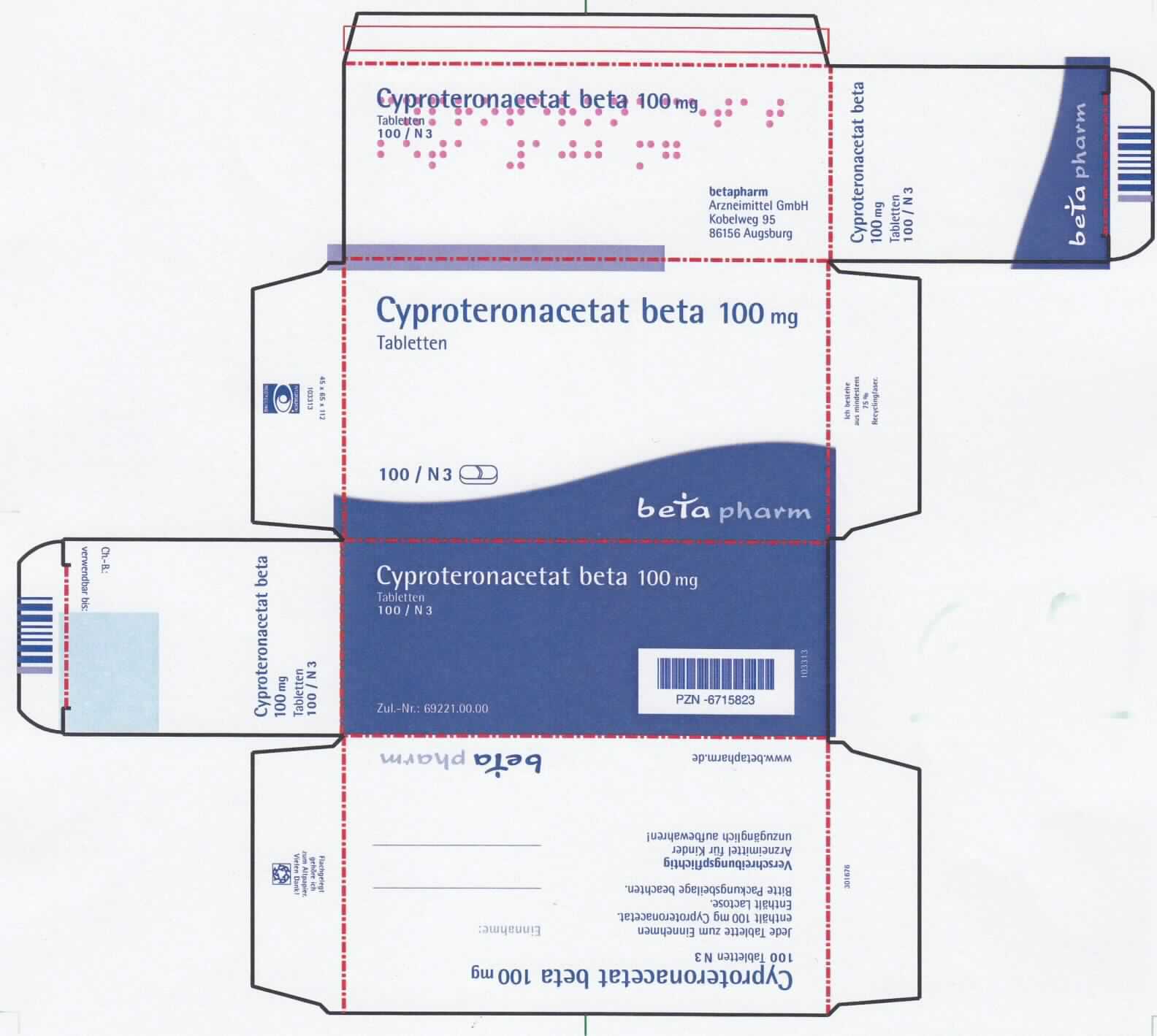 Arzneiware

Bei der Ware handelt es sich laut Angaben des Antragstellers um weiße, kapselförmige Tabletten mit einseitiger Bruchkerbe, die in Blisterstreifen in einer bunt bedruckten Faltschachtel zusammen mit einer Gebrauchsinformation für den Einzelverkauf aufgemacht sind. Das Erzeugnis ist in verschiedenen Packungsgrößen erhältlich.

Auf der Verpackung und auf der Gebrauchsinformation sind Angaben zum Wirkstoff (siehe vertrauliche Daten), zur Zusammensetzung und dem Wirkstoffgehalt, zum Anwendungsgebiet (u.a. zur Linderung der Symptome von Prostatakrebs) und zur Art der Anwendung (1 Tablette 2 -3 mal täglich einnehmen) enthalten.

Es liegt eine dosierte Arzneiware in Aufmachung für den Einzelverkauf vor, die ein Hormon im Sinne der Position 2937 enthält und in die Unterposition 3004 3900 der Kombinierten Nomenklatur einzureihen ist.  

Der Wirkstoff stellt ein Antiandrogen mit einem Steroidgrundgerüst dar. Dabei handelt es sich weder um ein Corticosteroidhormon noch um ein Derivat oder um eine strukturverwandte Verbindung desselben.