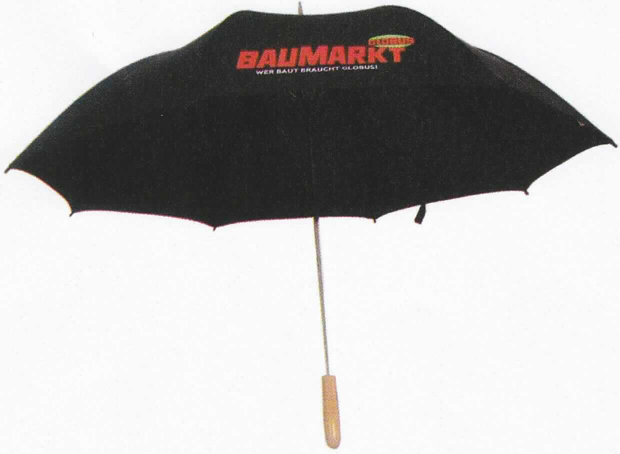 Regenschirm, Stockschirm, Art. 211.636, 212.450 (ein Warenmuster wurde nicht 
vorgelegt, Einreihung anhand der Antragsangaben), Foto siehe Anlage, 
- zum wirksamen Schutz gegen Regen, 
- mit einem Bezug aus Geweben aus Spinnstoffen, 
- mit einem bunten Logo versehen,
- mit einem Gestell aus unedlem Metall, 
- mit einem Griff aus Holz.

"Regenschirm (Stockschirm), mit Bezug aus Geweben aus Spinnstoffen"