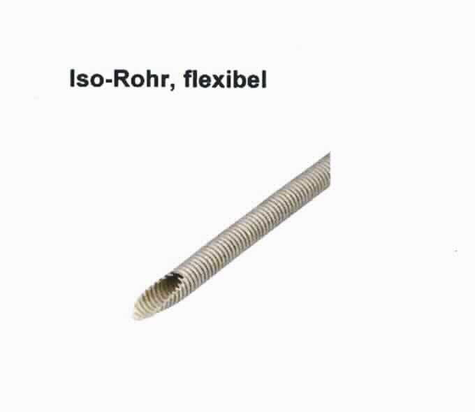Nach den Angaben des Antragstellers handelt es sich um ein flexibles ISO-Rohr. Aus den Unterlagen geht hervor, dass es sich um ein geriffeltes Rohr aus Kunststoff handelt. Es wurde kein Warenmuster vorgelegt.

Die Ware ist als anderes biegsames Rohr aus Kunststoffen, weder mit anderen Stoffen verstärkt noch in Verbindung mit anderen Stoffen, ohne Formstücke, Verschlussstücke oder Verbindungsstücke in die Codenummer 3917 3200 90 0 des Zolltarifs einzureihen.
