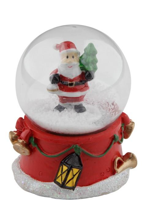 Nach den Antragsangaben sowie dem vorgelegten Warenmuster handelt es sich bei der sog. "Schneekugel, Motiv Weihnachtsmann, Art. 705530" um einen Ziergegenstand mit den ungefähren Maßen 6,3 x 5,5 cm. Das Erzeugnis besteht aus einem runden Sockel aus Polyresin, auf den eine klarsichtige, mit einer klaren Flüssigkeit sowie Schnee darstellenden Partikeln befüllte Kugel aus Glas aufgesetzt ist. In der Mitte der Kugel befindet sich eine Weihnachtsmannfigur, die einen Tannenbaum im Arm trägt. Der Sockel der Schneekugel ist rot gestaltet und mit Glocken und einer Laterne verziert.

Derartig gestaltete Erzeugnisse dienen nach althergebrachter Tradition der Ausgestaltung der Weihnachts- bzw. Adventszeit.

Im Hinblick auf die Bedeutung für die Verwendung als Schüttelkugel wird der Charakter der Ware durch das Glas bestimmt.

Zolltarifrechtlich handelt es sich um einen "Weihnachtsfestartikel, aus Glas".