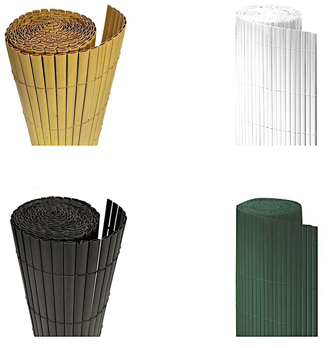 Bei dem durch ein Warenmuster veranschaulichten Artikel handelt es sich um einen Sichtschutz in Form einer rechteckigen Flechtware aus ca. 2﻿,﻿0 cm breiten, flach zusammengedrückten Kunststoffröhrchen (Flechtstoff im Sinne der Anmerkung 1 zu Kapitel 46), die parallel aneinandergereiht und durch Bindematerial (Garne aus Spinnstoffen) in Mattenform miteinander verbunden sind. 

Die ca. 300 cm lange, in unterschiedlichen Höhen (ca. 90 bis 180 cm) bzw. Farben gefertigte Ware ist zur Verwendung als Wind- und Sichtschutzmatte für den Balkon, Garten oder die Terrasse bestimmt. Der Sichtschutz ist sowohl einzeln als auch als 2er Set in einer Folie mit einem bedruckten Papiereinleger aufgemacht.

Derartige Matten werden zolltarifrechtlich als "Flechtstoffe, in Flächenform parallel aneinander gefügt, auch wenn sie dadurch den Charakter von Fertigwaren erhalten haben (z.B. Matten, Strohmatten, Gittergeflechte), nicht aus pflanzlichen Stoffen, keine Geflechte oder ähnliche Waren, nicht aus Geflechten oder ähnlichen Waren aus Flechtstoffen" eingereiht.