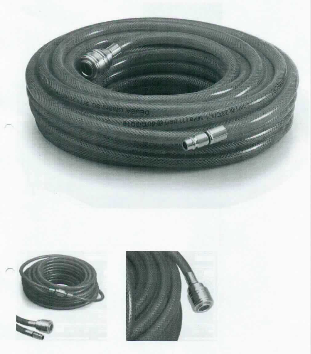 Bei der Ware handelt es sich den Angaben nach um einen Druckluftschlauch aus Polyvinylchlorid mit Gewebeeinlage, der mit Anschlussstücken aus Messing versehen ist. Der Schlauch ist bis zu 15 bar belastbar. Es wurde kein Warenmuster vorgelegt.

Die Ware ist als anderer Schlauch aus Kunststoffen in den TARIC-Code 3917 3900 99 des Zolltarifs einzureihen.