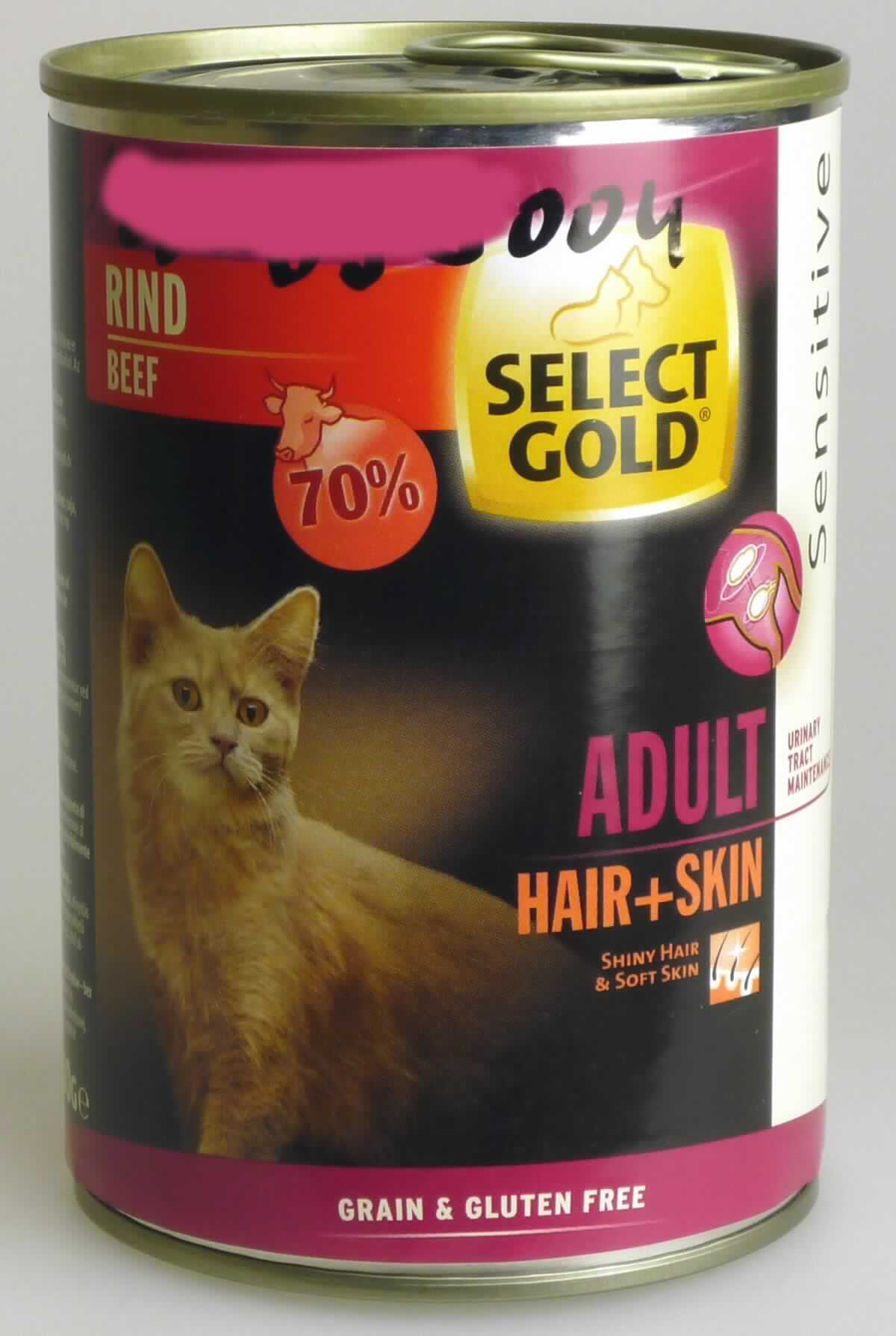 Alleinfuttermittel für Katzen

Antragsangaben: Alleinfuttermittel für Katzen in Aufmachung für den Einzelverkauf. Keine Stärke und keine Milcherzeugnisse enthaltend. Ohne Zuckerzusatz. Zusammensetzung (Auszug): 70 % Rind, Mineralstoffe, Lachsöl und weitere Stoffe.

Beschaffenheit des Warenmusters: rotbraune Fleischmasse und Fleischstückchen in Gelee. Verpackung: 400-g-Originaldose, in Aufmachung für den Einzelverkauf als Katzenfutter.
Gehalt an Milcherzeugnissen (gemäß Angabe): nicht enthalten.
Gehalt an Stärke und ihren Abbauprodukten (gemäß Angabe): nicht enthalten oder weniger als 5 GHT.

Zubereitung von der zur Fütterung verwendeten Art, Hunde- und Katzenfutter, in Aufmachungen für den Einzelverkauf, keine Stärke, Glucose, Glucosesirup, Maltodextrin oder Maltodextrinsirup der Unterpositionen 1702 30 50, 1702 30 90, 1702 40 90, 1702 90 50 und 2106 90 55 oder Milcherzeugnisse enthaltend.
