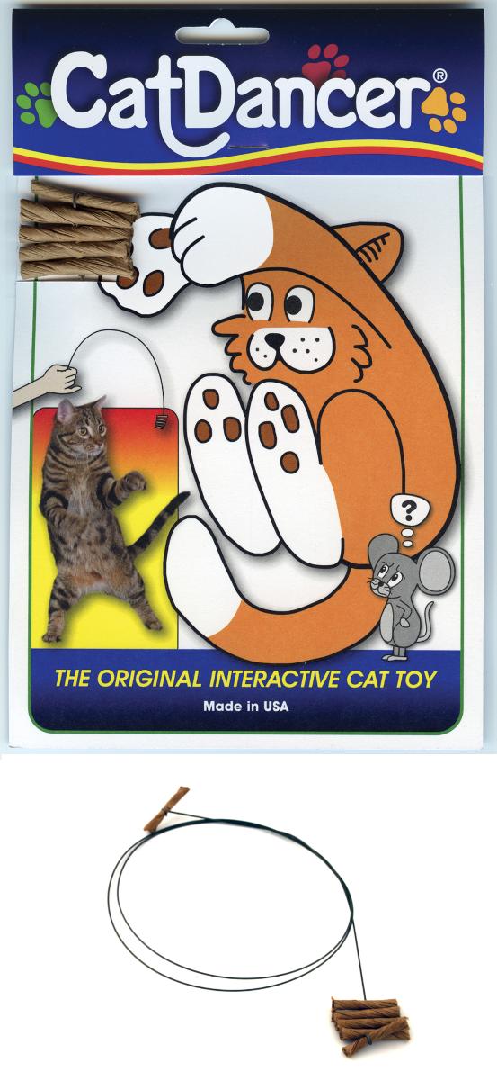 Es handelt sich um Katzenspielzeug, bestehend aus einem etwa 90 cm langen Stahldraht (Querschnittsabmessung: etwa 1 mm), dessen Enden zu Schlaufen umgebogen und mit insgesamt sechs etwa 3 cm langen Papierröllchen ausgestattet sind.
Stahl bestimmt insbesondere im Hinblick auf den Wert den Charakter der aus verschiedenen Stoffen bestehenden Ware.
Das Erzeugnis ist mit einer bunt bedruckten Pappunterlage in einem Kunststoffbeutel verpackt.
- Antragstellerangabe -

Abbildung siehe Anlage.

Derartige Erzeugnisse gehören als "andere als in den vorgenannten TARIC-Codes genannte Waren aus Stahldraht" zum TARIC-Code 7326 20 00 90.