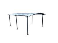 Carport mit Bogendach -Saint-Tropez:

Es handelt sich um einen Carport mit Bogendach, 
- Maße ca. 503 x 328 x 211 cm 
- Anthrazit bestehend 
- aus einem Aluminiumrahmen mit Pulverbeschichtung, 
- sowie 6 Pfosten je ca. 60 x 60 mm, Höhe ca. 192 cm und 
- Polycarbonatplatten als Dach. 

Für das dauerhafte Aufstellen im Außenbereich inkl. Ankersätzen zur Befestigung, verpackt in drei Kartons für den direkten Versand an den Endkunden.

- Antragstellerangaben -
Abbildung siehe Anlage.

Derartige Erzeugnisse sind als" Konstruktionen, Waren, die sich in einem verpackten Bausatz befinden, der die für das Zusammensetzen eines Fertigerzeugnisses erforderlichen Teile enthält, wobei für diese Teile keine weitere Endbearbeitung oder Fertigung erforderlich ist (Bausatz aus Fertigerzeugnissen), aus Aluminium (charakterbestimmend)" der Codenummer 7610 9090 92 0 zuzuweisen.