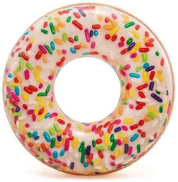 Es handelt sich um ein durch Antragsangaben und Abbildungen veranschaulichtes Spielzeug in Form eines aufblasbaren Schwimmrings (Durchmesser ca. 99 cm) aus miteinander verschweißten, bunt in der Art eines "Donuts" (mit weißer Glasur und bunten Streuseln) bedruckten Kunststofffoliensegmenten.

Das für den Einzelverkauf aufgemachte und als "Schwimmring Donut, Artikel Nummer 2218583" bezeichnete Erzeugnis besteht aus einer großen, annähernd runden Luftkammer mit Ventil. Es dient der spielerischen Unterhaltung von Kindern und Erwachsenen im seichten Wasser, bietet jedoch keine ausreichende Sicherheit vor Unfällen im tiefen Wasser.

Derartige Erzeugnisse werden zolltarifrechtlich als "anderes Spielzeug, nicht von den Unterpositionen (KN) 9503 0010 bis 9503 0087 erfasst, aus Kunststoff, nicht von den TARIC-Codes 9503 0095 10 bis 9503 0095 40 erfasst" eingereiht.
