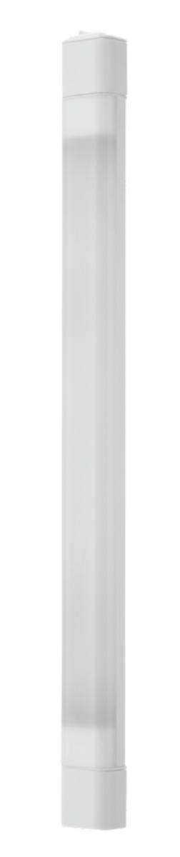 Bei der sog. „LED-Unterbauleuchte V300 4W, Kunststoff“, Art. 3501010410, handelt es sich um einen ca. L: 30 cm x B: 2,4 cm x H: 1,33 cm großen elektrischen Beleuchtungskörper, im Wesentlichen bestehend aus einem Kunststoffgehäuse, einer fest eingebauten LED-Lichtquelle und einer transparenten Kunststoffabdeckung.

Technische Daten (auszugsweise):
- Spannung: 230 V
- Leistung: 4 W
- Farbtemperatur: 3.000 K
- Lichtstrom: 320 lm
- Abstrahlwinkel: 120°

Die elektrische Leuchte ist mit einem Netzstecker, einer Zuleitung und einem Ein-/Ausschalter und Befestigungsmaterial ausgestattet und dient zu universellen Beleuchtungszwecken im Innenbereich (z. B. als Unterbauleuchte an Möbeln).

Das Erzeugnis ist als „elektrischer Beleuchtungskörper, anderweit weder genannt noch inbegriffen, nicht von den Unterpositionen (HS) 9405 11 bis 9405 41 erfasst, ausschließlich zur Verwendung mit LED-Lichtquellen bestimmt, kein Scheinwerfer, aus Kunststoffen“ einzureihen.